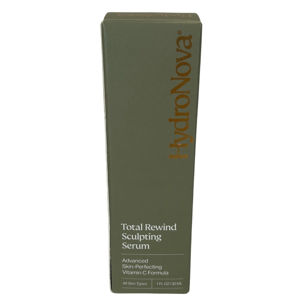 HydroNova Total Rewind Sculpting Serum Vitamin C Niacinamide 1oz New